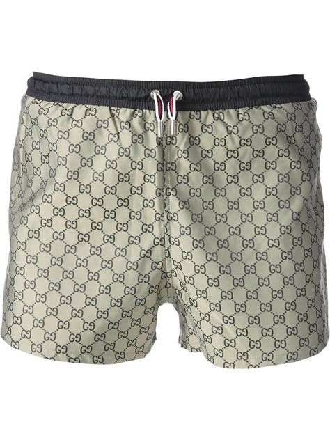 gucci swimming trunks|gucci print swim shorts.